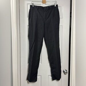 Brooks Brothers Regent Wool Dress Pants 34x34 Charcoal Flawed